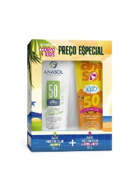 ANASOL KIT PROTETOR SOLAR FPS 50 200G + 120G