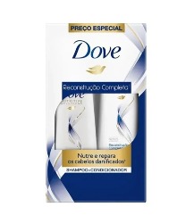 DOVE KIT SH 400ML + COND 200ML INT REP