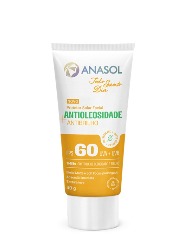 ANASOL PROT. SOLAR FACIAL TSD- ANTIBRILHO FPS 60 - 40 G
