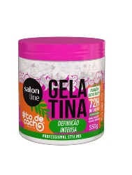 SALON LINE #TODECACHO GELATINA COND DEFINICAO 550G INTENS
