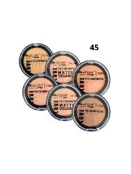 MAX LOVE PO COMPACTO MATTE VEGANO 45
