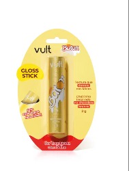 VULT GLOSS STICK TRANSL/BRILH DOURADO 2g