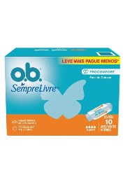 OB ABSORVENTE 10UN SUPER