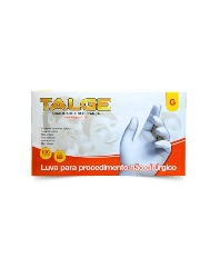 TALGE CX LUVA LATEX G C/100UN C/ PO