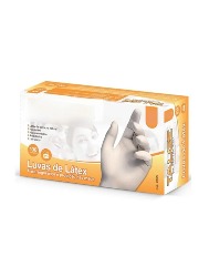 TALGE CX LUVA LATEX P C/100UN C/ PO