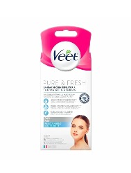VEET FOLHAS PRONTAS FACIAL DELICADA 12UN
