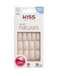 FIRST KISS SALON NATURAL UNHA KSN02BR MEDIO QUADRA