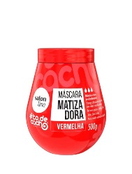 SALON LINE TODECACHOS MASC MAT 500G VERMELHA 95355