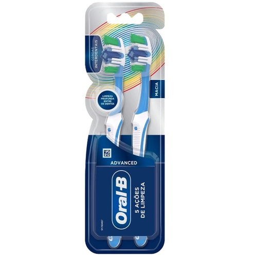 Oral-B Escova Dental Complete 40 5X Ação De Limpeza Leve 2 Pague 1