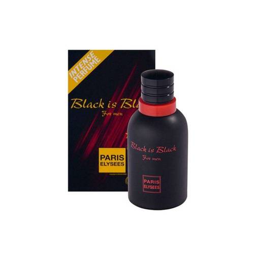 PARIS ELYSEES BLACK IS BLACK PERFUME MASCULINO 100ML
