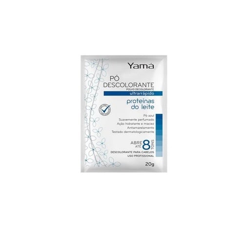 YAMA PO DESCOLORANTE 20G PROTEINA LEITE