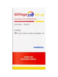 GLIFAGE XR 500MG 30CP L.P