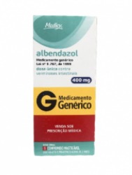 ALBENDAZOL 400MG 1CP MAST