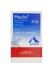 MECLIN 50MG 15CP