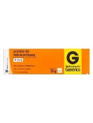 HIDROCORTISONA 10MG/G CR 20G