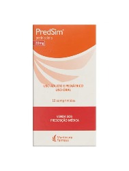 PREDSIM 20MG 10CP