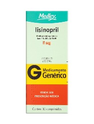 LISINOPRIL 5MG 30CP MEDL GEN