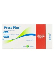PRESS PLUS 5MG+10MG 30CAP GEL