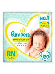 FR PAMPERS PREM CAR RN 20UN