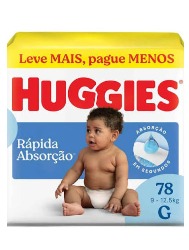 FR HUGGIES TRIP PR HIPER G 78U