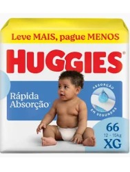 FR HUGGIES TRIP PR HIPER XG 66