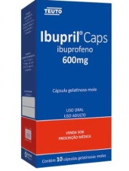 IBUPRIL 600MG 10CAP GEL