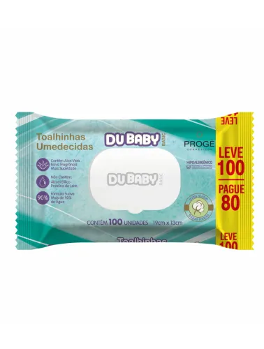 Toalhinhas Umedecidas DuBaby 100 unidades