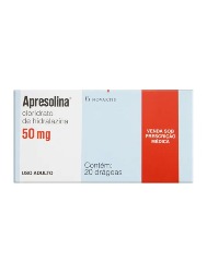APRESOLINA 50MG 60CP REV