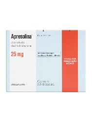 APRESOLINA 25MG 60CP REV