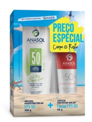 KIT ANASOL F50+F50 FAC 2UN