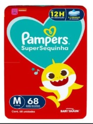 FR PAMPERS SUP BABY M 68UN
