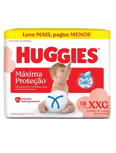FR HUGGIES SUP CAR XXG 58UN