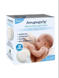ABS SEIOS AMAMENTE PREM 12UN