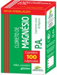CLORETO DE MAG PA 500MG 100CAP