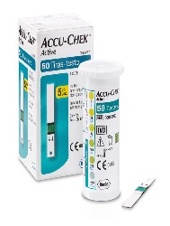 TIRAS ACCU-CHECK ACTIVE 50UN