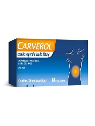 CARVEROL 250MG 20CP
