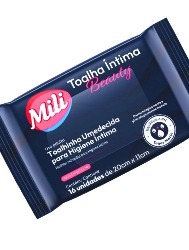 TOALHA UMED INTIMA MILI C/20UN