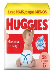 FR HUGGIES SUP CAR HIPER G 58U