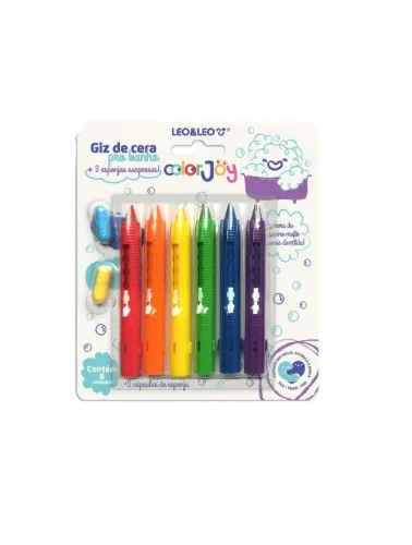 KIT GIZ DE CERA LEONORA P/BANHO C/6 10224