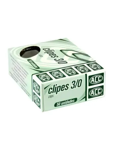 CLIPS ACC 3/0 GALVANIZADO 50UND