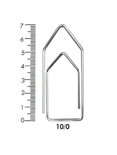 CLIPS ACC 10/0 NIQUELADO C/20UND