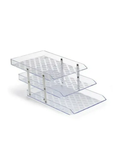 PORTA CORRESPONDÊNCIA WALEU TRIPLA CRISTAL 160