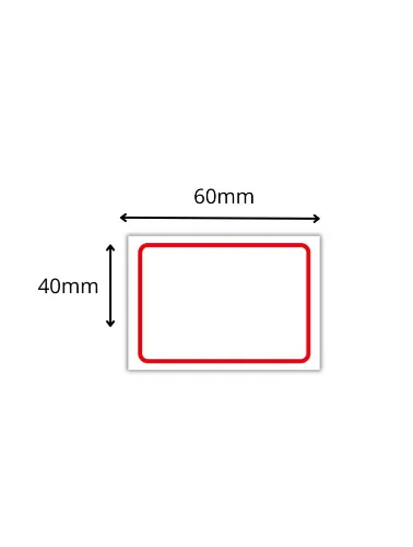 ETIQUETA FERREIRA NR 15 C/4 ROLOS 60x40mm