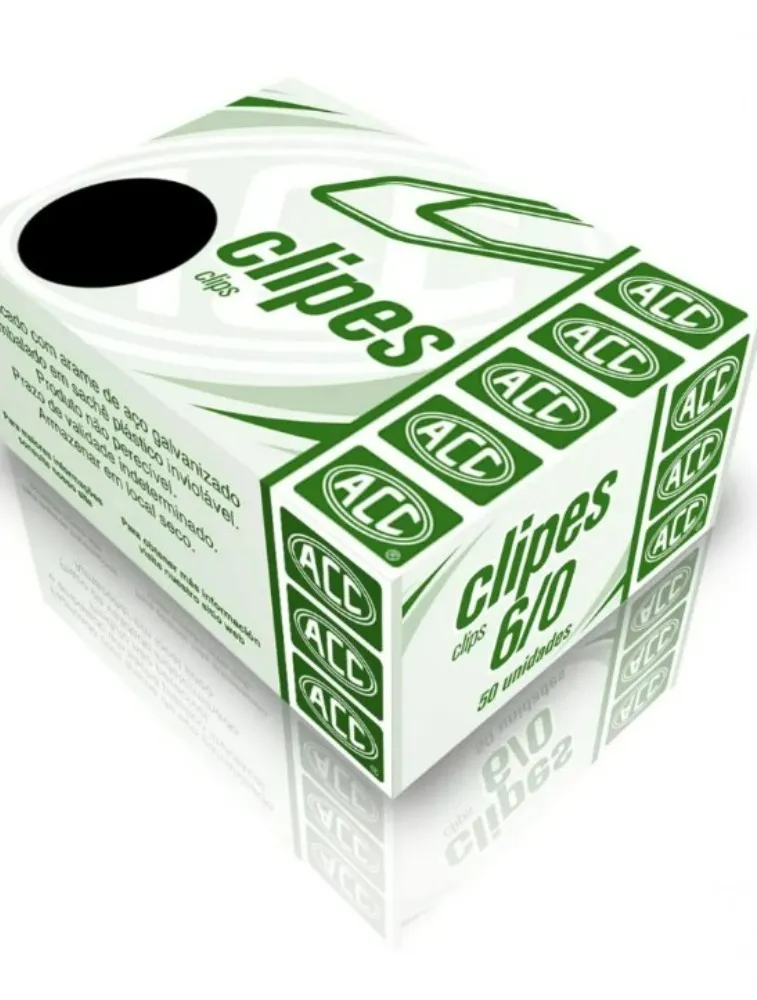 CLIPS ACC 6/0 GALVANIZADO 50UND