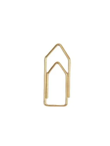 CLIPS ACC 2/0 GALVANIZADO LAT/ DOURADO 100UND
