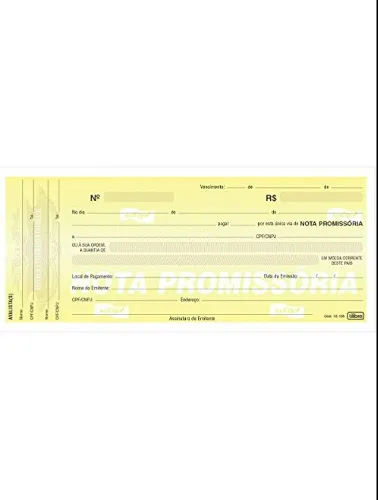 NOTA PROMISSÓRIA TILIBRA GRANDE 50F 151351