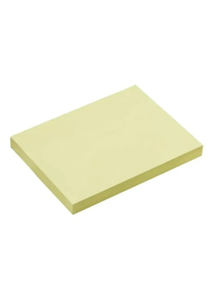 BLOCO ADESIVO FUTURO 76X102 AMARELO 50F FO222209
