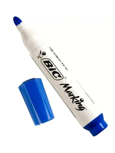 MARCADOR QUADRO BRANCO BIC MARKING AZUL