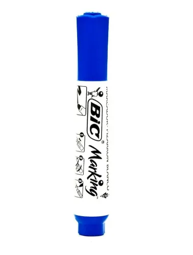 MARCADOR QUADRO BRANCO BIC MARKING AZUL