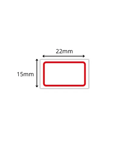 ETIQUETA FERREIRA NR 02 C/10 ROLOS 22X15MM